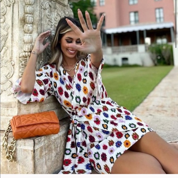 Zara printed dress 7521/261/712 - Picture 4 of 6